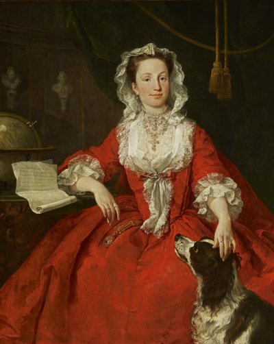 Porträt von Miss Mary Edwards von William Hogarth